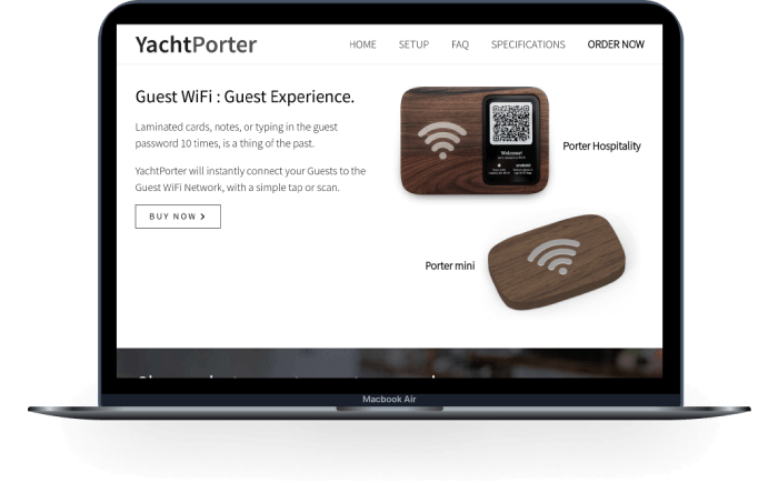 YachtPorter's homepage