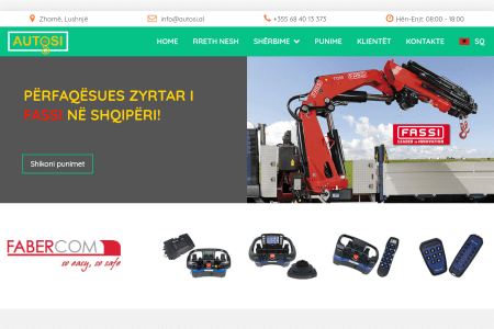 AutoSI homepage
