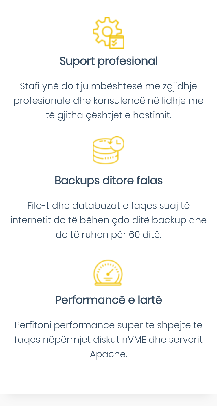 Photo of information page