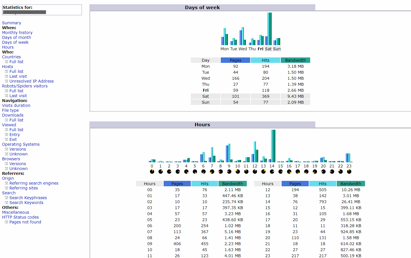 How to check website statistics