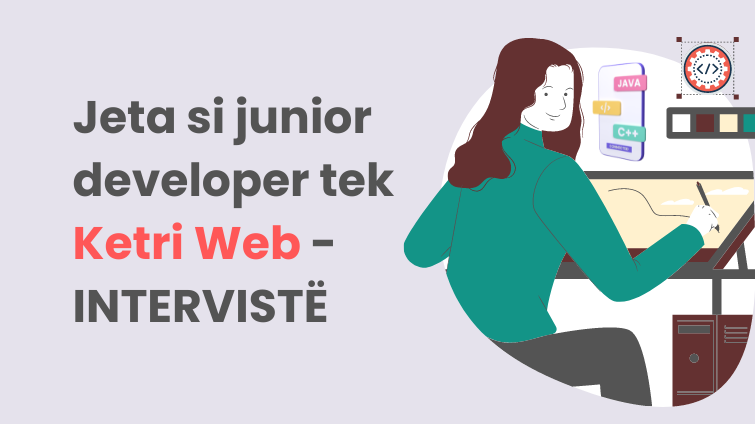 Jeta si junior developer tek Ketri Web