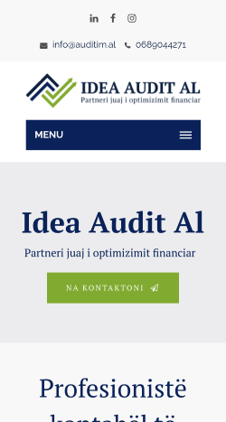Immagini del sito su mobile